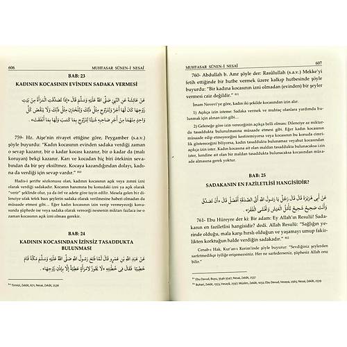Muhtasar Sneni Nesai Tercmesi