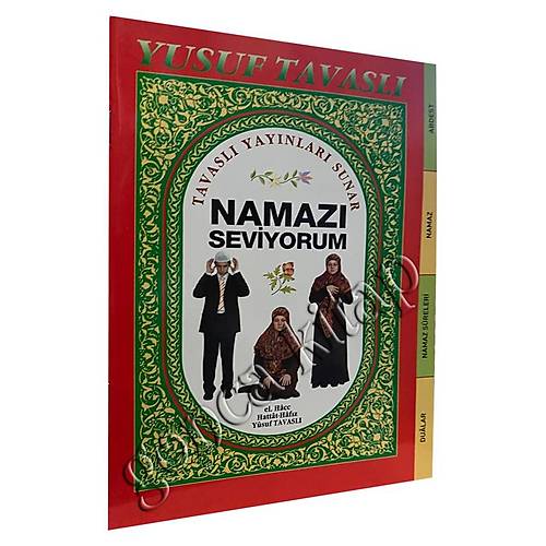 Namaz Seviyorum Abdest Namaz Sureleri Dualar Orta Boy-Fihrist Kesimli Kod: D66