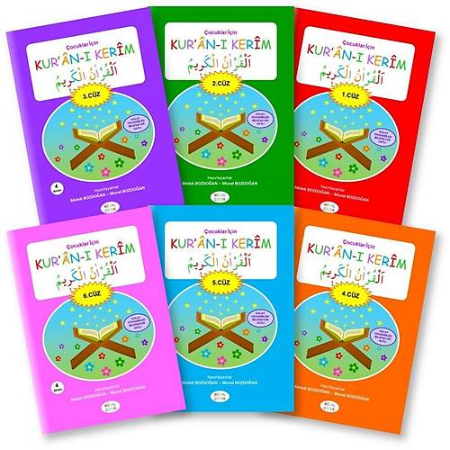 �ocuklar i�in Kuran� Kerim 1-6. C�zler Misal �ocuk Yay�nlar�