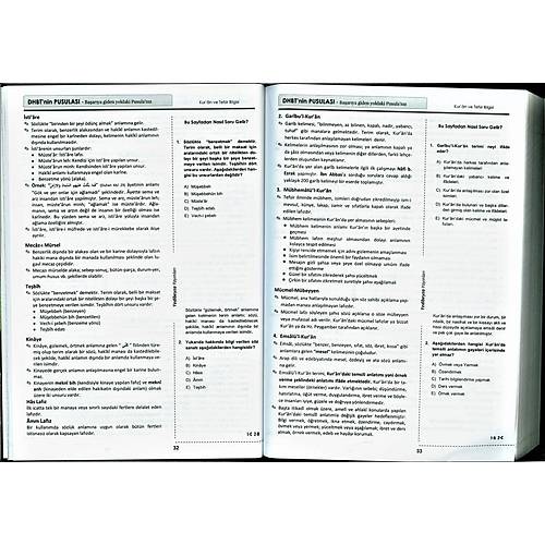 DHBT nin Pusulas Konu Anlatml Hazrlk Kitab, Ortaretim