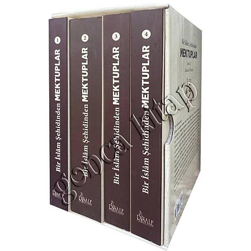 Bir slam ehidinden Mektuplar 4 Kitap Set