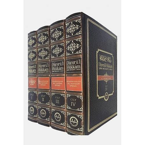 D�rer�l H�kkam �erh� Mecelletil�Ahkam Orta Boy  4 Cilt Tak�m Diyanet