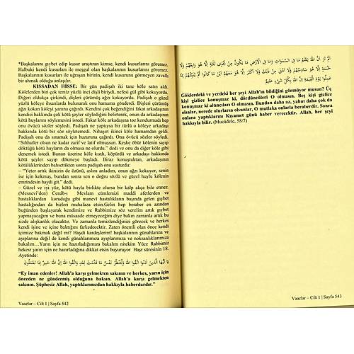 Vaazlar T�rk�e Arap�a , 4 Cilt Tak�m, 2.EL