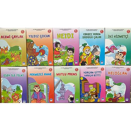 3. Snflar Etkinlikli Temel Eserlerden Semeler 10 Kitap Mart ocuk
