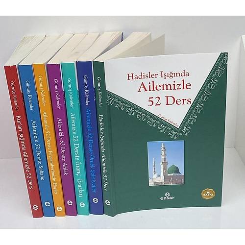 Ailemizle 52 Ders Kitap Seti 7 Kitap Tak�m Ensar Ne�riyat