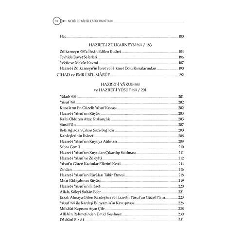 Nebiler Silsilesi Ders Kitab� 2 Cilt Bir Arada Osman Nuri Topba�