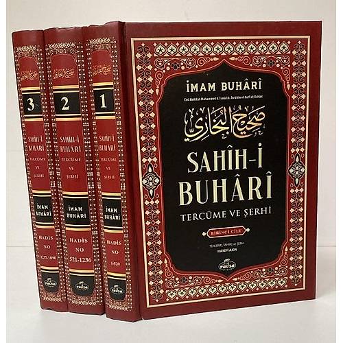 Sahihi Buhari Terc�me ve �erhi 3 Cilt Tak�m Ravza Yay�nlar�