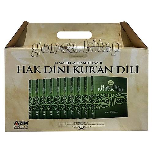 AZM Hak Dini Kuran Dili Elmall Kuran Kerim Tefsir 10 Cilt Set 2.Hamur nce Cilt