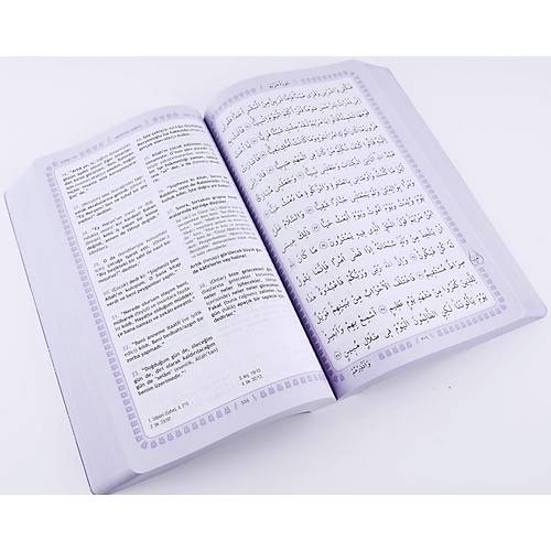 LLA NCE CLT Feyzl Furkan Kuran Kerim ve Tefsirli Meali Byk Boy Mushaf ve Meal