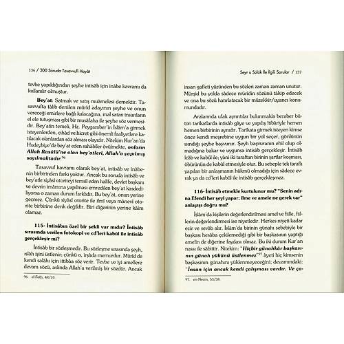 300 Soruda Tasavvufi Hayat