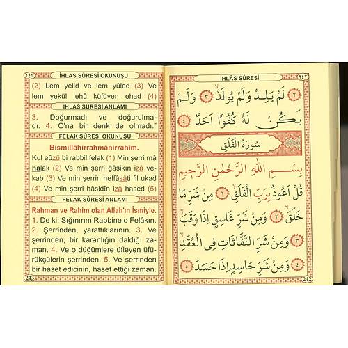 Karlkl Mealli ri Yazl anta Boy Yasin 256 Sayfa FETH