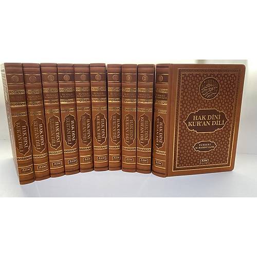 Hak Dini Kuran Dili 10 Cilt Tak�m 40. Y�l �zel Seri