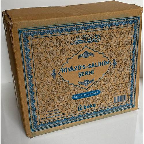 Riyaz�s Salihin �erhi 6 Cilt Tak�m Termo Deri Beka