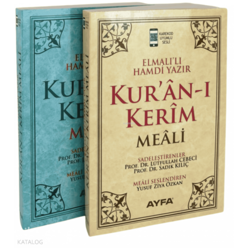 Kuran� Kerim Sadece Meali Orta Boy Kod 110 Elmal�l� Muhammed Hamdi Yaz�r