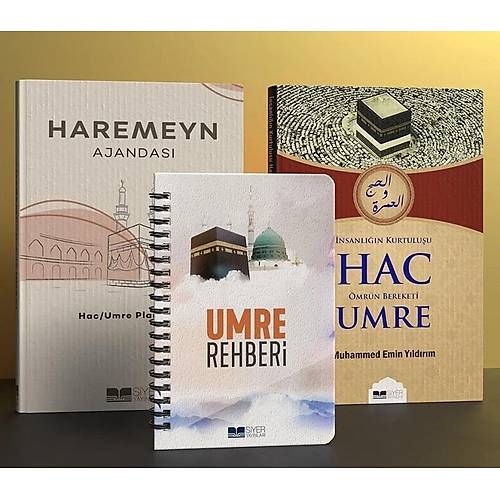 Umre Seti 3 Kitap Set Muhammed Emin Y�ld�r�m