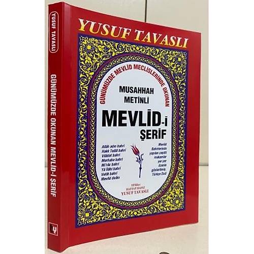 Musahhah Metinli Mevlid-i erif Kod B13 Yusuf Tavasl