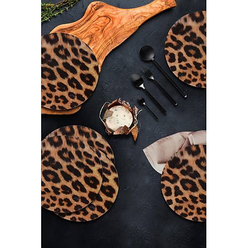 Leopar 6'l 21cm Pasta Tabak Seti