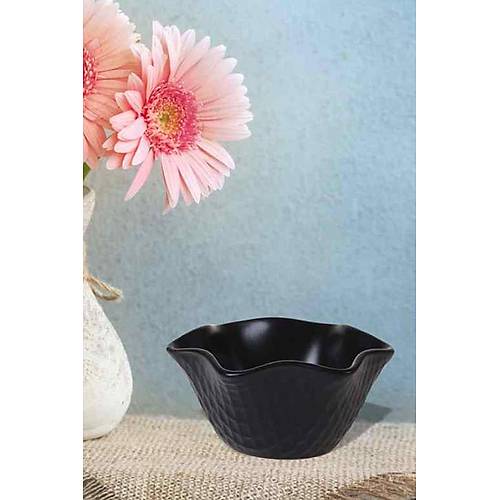 6'l Roma erezlik / Sosluk Siyah Mat 11cm