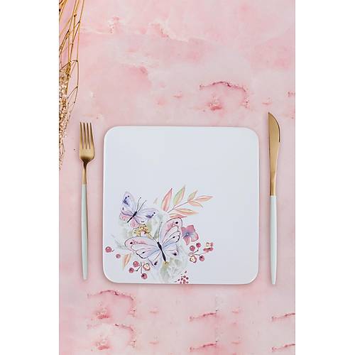 Bahar 6'l 20cm Pasta Tabak Seti