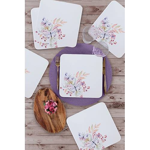 Bahar 6'l 20cm Pasta Tabak Seti