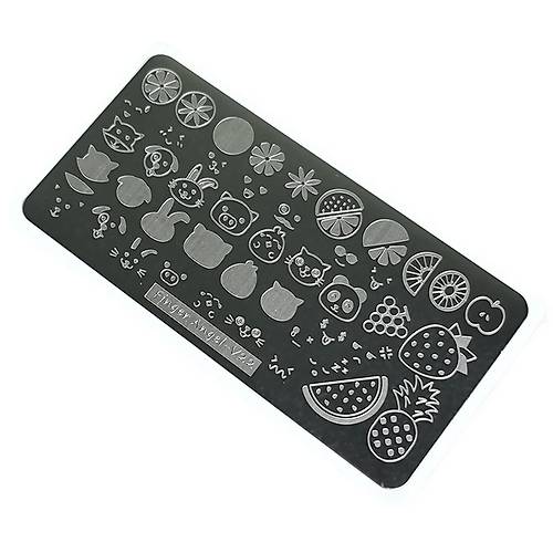 Nail Art Stamping Baskı Plakası VV22