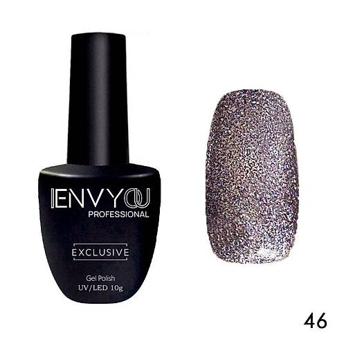 Envy Kalıcı Oje Exclusive Seri Parıltılı Lila10gr No:046