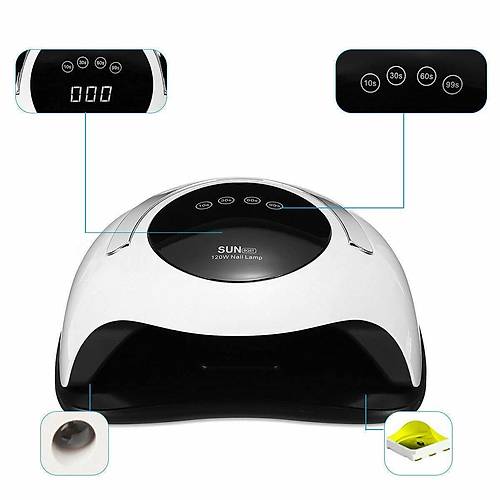 Sun Manikr Trnak Kurutucu UV Led Lamba 120W