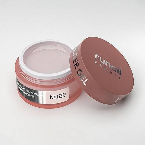 Runail Expert Protez Trnak Jeli UV Gel Nude Ak Kum Beji 50Gr. 122