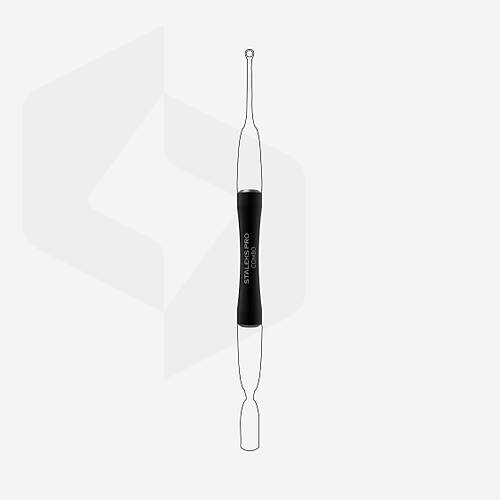 Staleks UNIQ Combo De�i�tirilebilir �al��ma Par�alar� ��in Spatula Sap� Siyah HPQ-10b