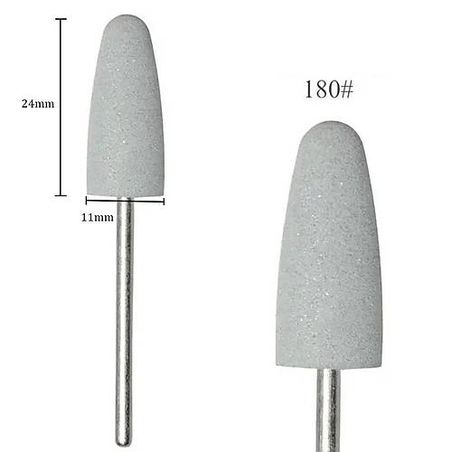 Silikon Trnak Parlatma Trp Ucu 180 Grit Beyaz
