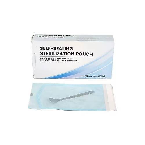 200l� B�y�k Alet Sterilizasyon Zarf� - �ndikat�rl� Sterilizasyon Paketi 135x280mm (200 Adet)