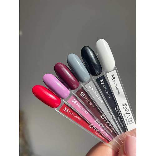 Envy Kalc Oje Exclusive Seri Koyu Krmz No:033