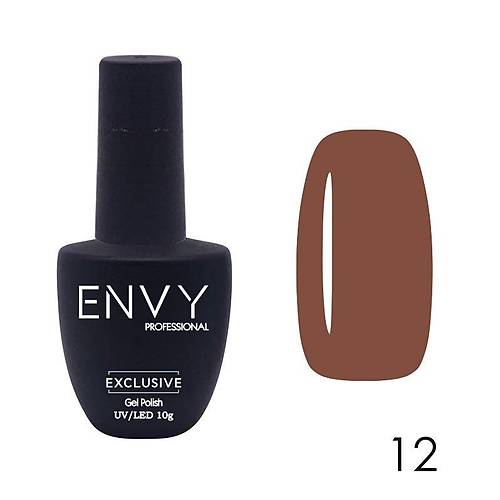 Envy Kalc Oje Exclusive Seri Koyu Kahverengi No:012