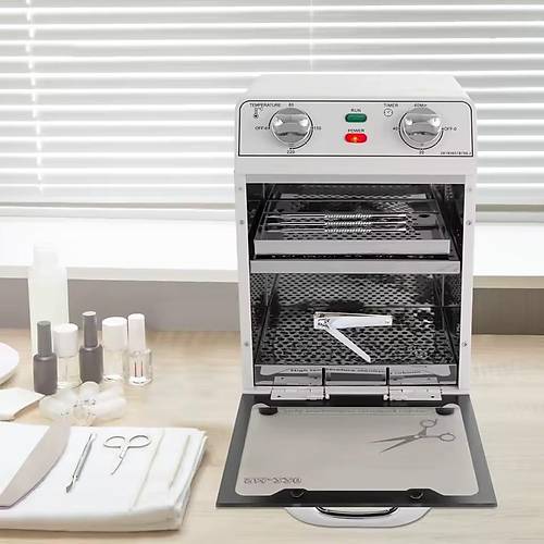 Y�ksek Is�l� Manik�r Dental Kuru Hava Sterilizasyon Makinesi 8lt SM-220