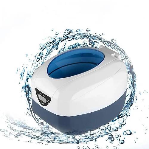 Ultrasonik Temizleyici Beyaz 750ml Ultrasonic Cleaner 40Hz GT SONIC