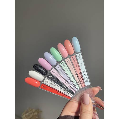 Envy Kalc Oje Exclusive Seri Parlak Simli Siyah 10gr No:117