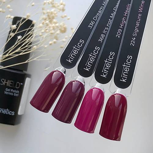 Kinetics Shield Gel Polish Kalc Oje Signature Wine 224 15ml
