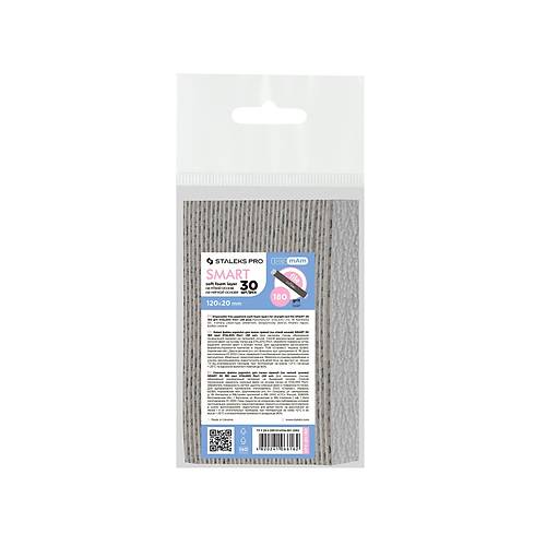 Staleks Manikr Pap-Mam Giydirmeli Yumuak Yedek Zmpara 180 Grit 30lu