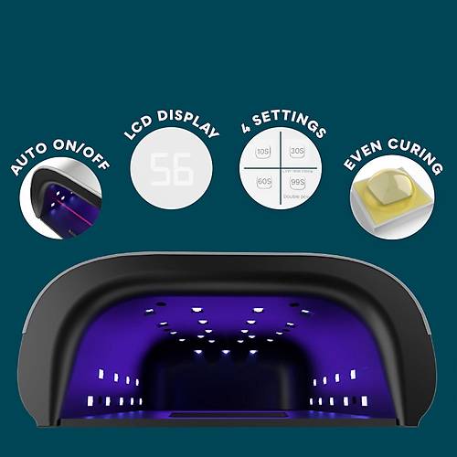 SUNUV Sun3 Manikr Trnak Kurutucu UV Led Lamba Beyaz 48w