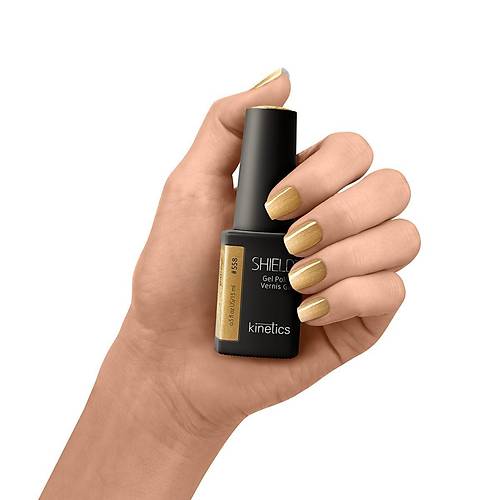 Kinetics Shield Gel Polish Kalc Oje Gold Finger 558 15ml