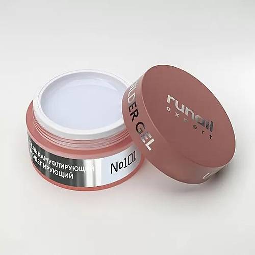 Runail Expert Protez Trnak Jeli UV Gel Beyaz 50Gr. 101