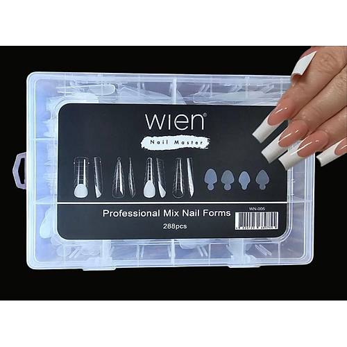 Protez Trnak st Form Jel Polygel Acrygel - Akrijel ve Polijel in st Form ablon 288li WN-005