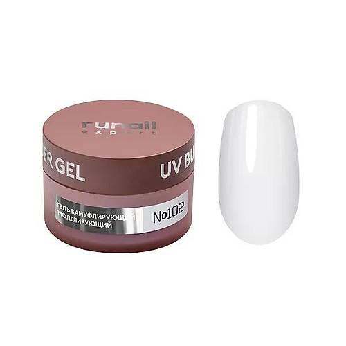 Runail Expert Protez Trnak Jeli UV Gel Rak Beyaz 50Gr. 102