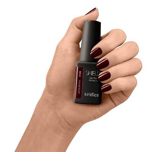 Kinetics Shield Gel Polish Kalc Oje Cherry Ripe 546 15ml