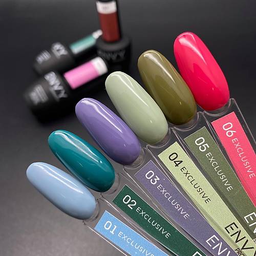 Envy Kalc Oje Exclusive Seri Mavi Gri No:001