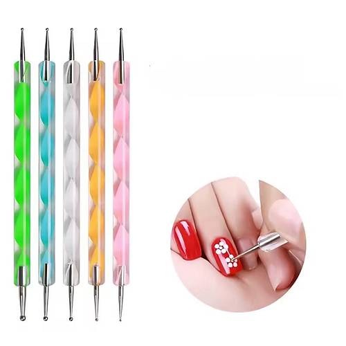 5li Nail Art Trnak Ssleme Dotting Kalemi