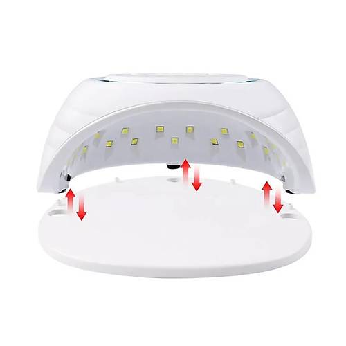 Manikr Trnak Kurutucu UV Led Lamba Pembe 86W