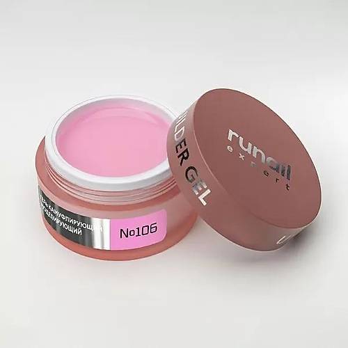 Runail Expert Protez Trnak Jeli UV Gel Ak Pembe 50Gr. 106