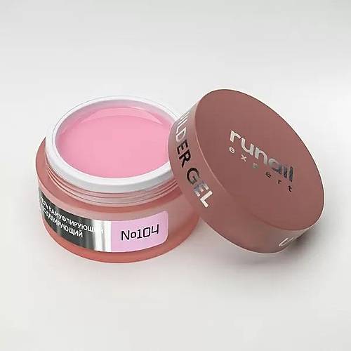 Runail Expert Protez Trnak Jeli UV Gel Yumuak Pembe 15Gr. 104