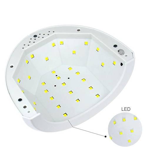 Sun 1S Manikr Trnak Kurutucu UV Led Lamba Beyaz 48w